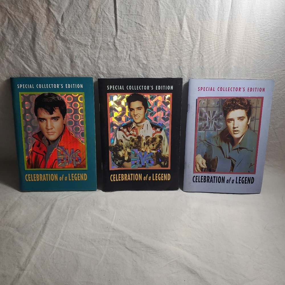 Elvis Special Collectors Edition Set Of 3 Books /Golbe Special Digests